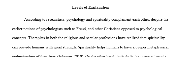 Johnson states (2010), “This book provides an opportunity to understand the intellectual crisis facing the church in the area surrounding 1 forum