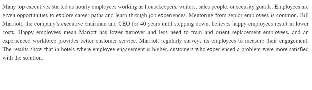 Which HR Practices do you believe are the most critical for the Marriott to maintain and grow its competitive advantage? Explain why? 3 20201006123048f2e3dff0 5505 4e47 89f2 13595d1351c5