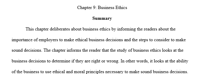 Ethics