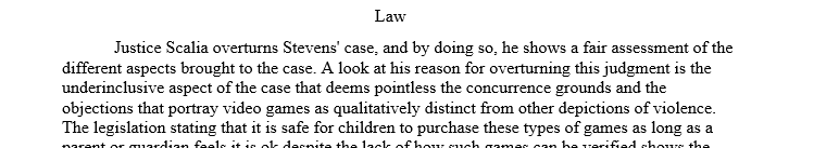 Law 1