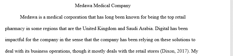 Explain what are the limited options that Medawa currently have regarding dealing with the pandemic. What is the level of technology urgency 1 M company