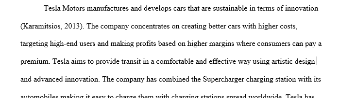 Write a reflection paper on tesla company, make sure that the paper is 6 to 7 pages. Please use the APA Format to complete this assignment. 1 Tesla