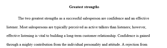 Reflect: At least two sentences per question, at least four sentences total, Which two traits are your greatest strengths? Explain. Which two traits 1 Traits 1
