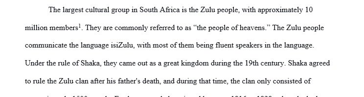 Using the Zulu thought-patterns and symbolism book or other good source, please do step 3 and 4 of the attached file 1 Zulu