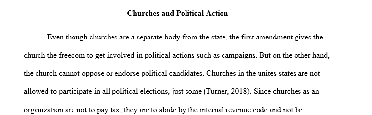To what extent should churches be permitted to engage in political activity and speech? Does obeying the law in this area compromise 1 CPA
