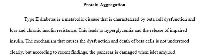 The protein or its fragment involved. Provide the protein or peptide's isoelectric point, and molecular weight. Is the structure of the aggregate 1 PA