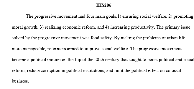 Analyze the areas that were in need of reform in American Society during the period between 1890 and 1920. Choose one specific issue to focus