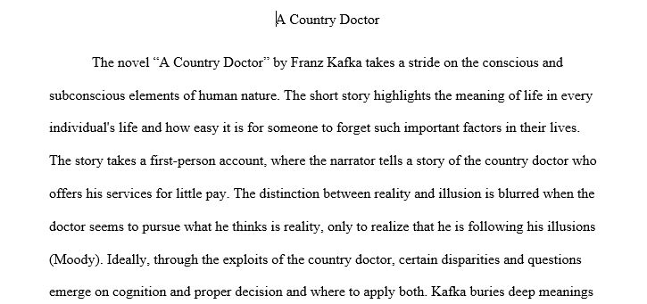 How does Kafka explore the surreal and unexplained in