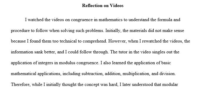 Think about your relationship with mathematics throughout your life. In what ways did your learning experiences and mathematical