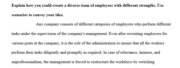 Imagine you ve been promoted to a management position and 