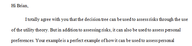 Discuss the use of decision trees for multi-stage decision-making with varying risk profiles in utility theory