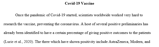 Compare and contrast the AstraZen Pfizer and Moderna COVID-19 vaccines