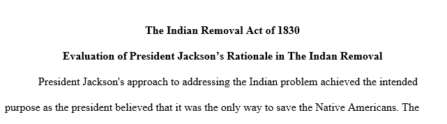 Transcript of President Andrew Jackson’s Message to Congress ‘On Indian Removal’ (1830)