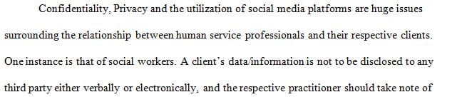 Use the internet and Library to research legal and regulatory issues common to the human services profession.