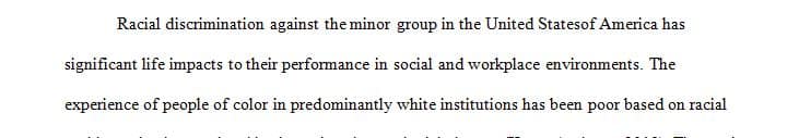 A Different kind of Black but the same Issues: Black Males and Counterstories at a Predominantly White Institutions