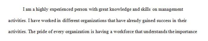 Compose a well-formed personal statement using the background readings 1 Compose a well-formed personal statement using the background readings