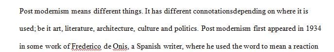 Demonstrate knowledge of the last literary pieces 1 Demonstrate knowledge of the last literary pieces