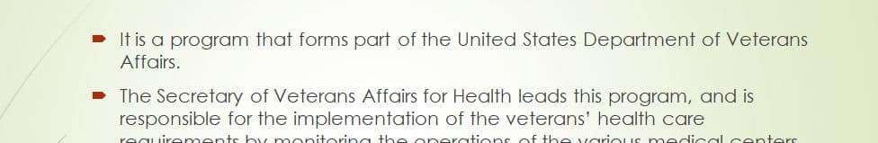 Discuss the function—of 1 publicly financed health care program in the United States.