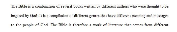 How does understanding the different genres of biblical writing impact interpretation