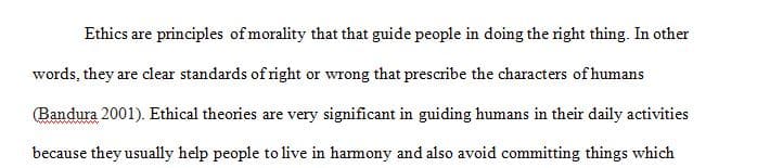 Think about the great ethical theories in a different way 1 Think about the great ethical theories in a different way