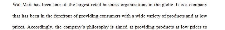 Walmart Manages Ethics and Compliance Challenges 1 Walmart Manages Ethics and Compliance Challenges