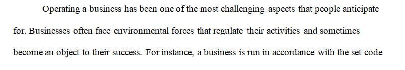 Write anything related to business law 1 Write anything related to business law