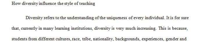 Discuss how instructional leaders meet the needs of diverse learners in a learning organization.