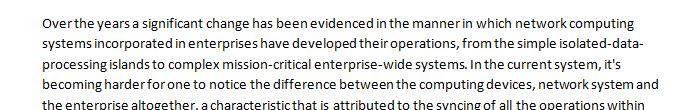 Write your reflection on the network management architecture from the research paper